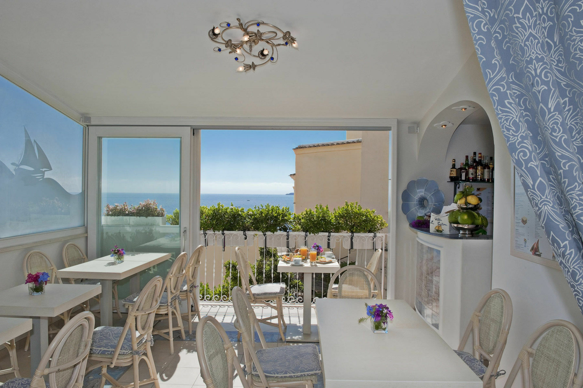 Villa La Tartana Positano Eksteriør bilde
